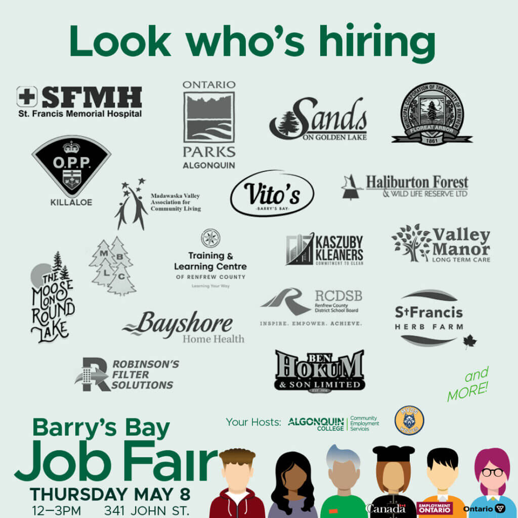 2025 Barry's Bay Job Fair participants