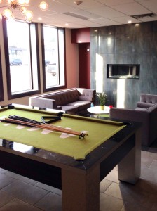 student residence lounge