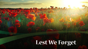 Lest We Forget