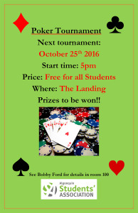 Poker Tournament, Students' Association, Algonquin College