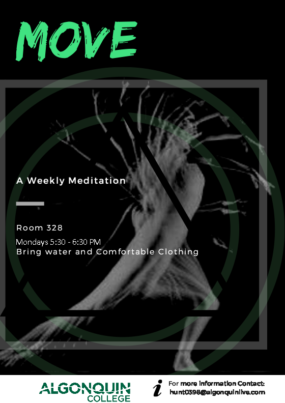 Movement Meditation, Algonquin College, Pembroke Campus
