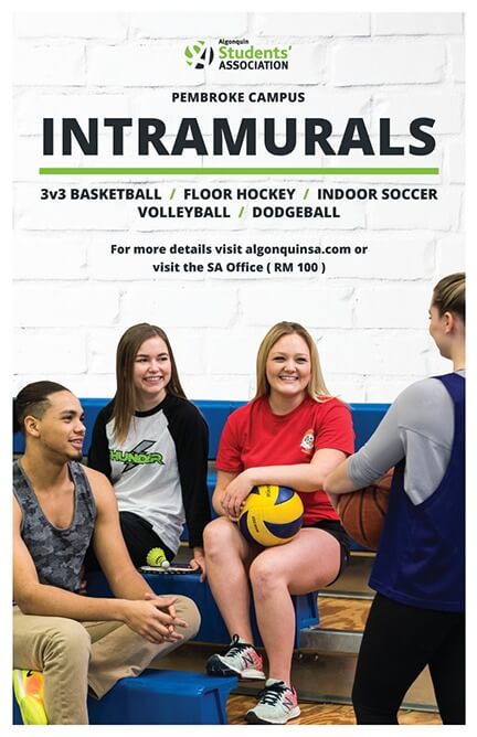 Intramural Sports, Algonquin College, Pembroke Campus, Students' Assocation 