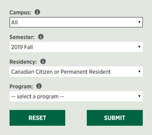 Tuition and Fees Estimator for Full-time Programs