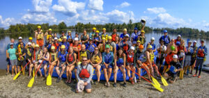 Outdoor Adventure is about team work, leadership and skill building