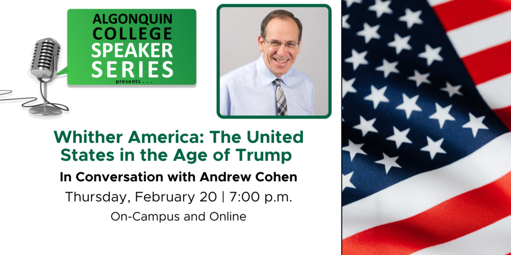 Withering America? Reflections on the 2024 Election and the Return of Donald Trump Andrew Cohen, an award-winning journalist, best-selling author and a former Washington correspondent, discusses what happened, why it happened, and what happens now.