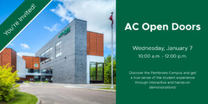 The Pembroke Campus will open its doors on Wednesday, January 7 10am-12pm. Come see why studying here is the best choice you'll ever make