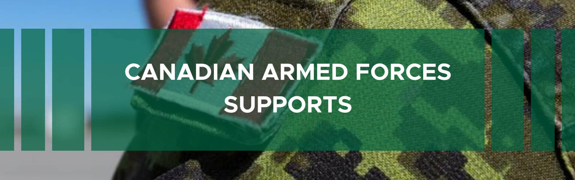 The Pembroke Campus has close connections and supports members of the Canadian Armed Forces