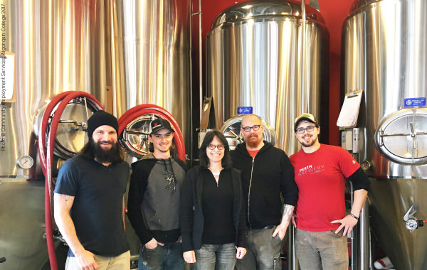 Perth Brewery team trained with COJG