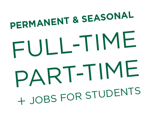 Full-time and Part-time Positions