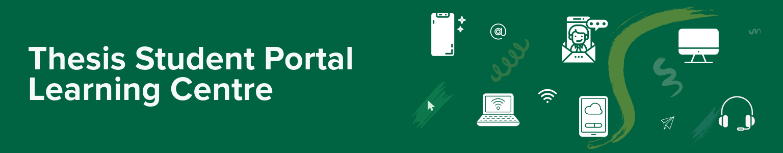 Thesis Student Portal Learning Centre