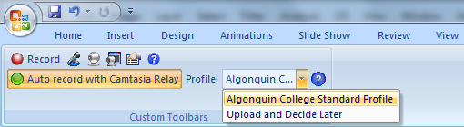 PowerPoint Add-In for Camtasia Relay