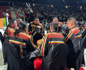 Spirit wolf singers perform at Algonquin College convocation