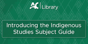Indigenous Studies Subject Guide